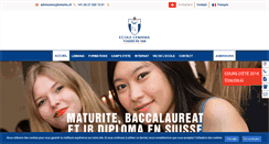 Desktop Screenshot of lemania.ch